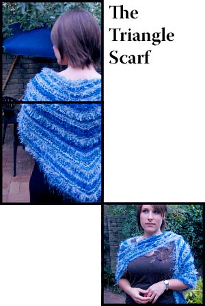 The Triangle Scarf photo collage
